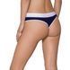 Спортивні трусики-стрінги Passion PS007 PANTIES L, navy blue SO4251 фото 2