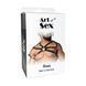 Чоловіча портупея Art of Sex - Ares, натуральна шкіра, колір Чорний, розмір L-2XL SO9663 фото 4