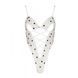 Еротичний боді з малюнком Passion LOVELIA BODY L/XL, white SO4756 фото 5