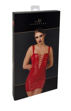 Сукня Noir Handmade F364 Bombshell Lace-Up Mini Dress Red XS SX4073 фото