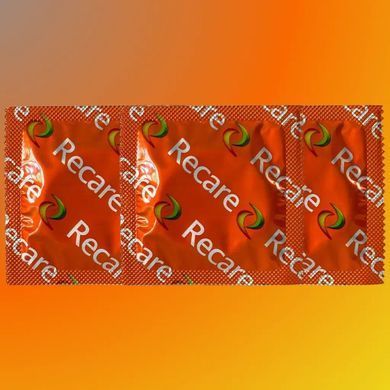 Презервативи Recare Color Fruit Flavour Condoms 3 шт, аромати: м'ята, банан, полуниця SX3318 фото