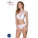 Топ з прозорою вставкою Passion PS002 TOP L, white SO4203 фото 2