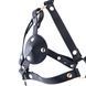 Портупея на грудь LOCKINK SEVANDA Queen Chest Harness with Removable Bra, чорна, зі знімними пестис SX0873 фото 5