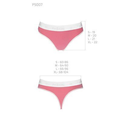 Спортивні трусики-стрінги Passion PS007 PANTIES L, pink SO4255 фото
