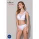 Топ з прозорою вставкою Passion PS002 TOP S, white SO4205 фото 3