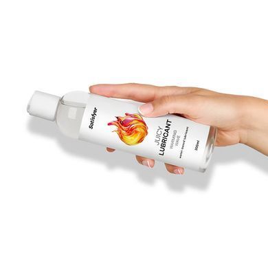 Лубрикант на водній основі Satisfyer Juicy Lubricant Warm Wave water based 300 мл SX2715 фото
