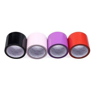 Скотч для бондажу LOCKINK SEVANDA Electrostatic Tape, червона, 16 м SX0889 фото