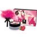 Смачна пудра для оральних пестощів Shunga Body Powder Raspberry feeling, 75 г, аромат малини SX0588 фото 1