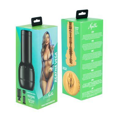 Мастурбатор Kiiroo Feel Agatha Vega PBC, сумісний із PowerBlow та Keon SX3199 фото