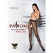 Колготки з відкритим доступом, контрастна лінія Passion TIOPEN 010 1/2 (20 den), black SO5805 фото 5