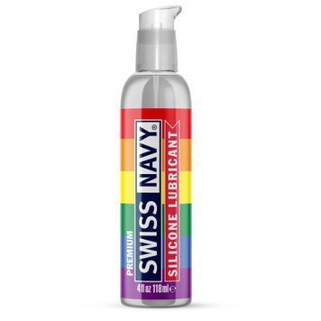 Розпродаж!!! Лубрикант Swiss Navy Silicone 118 мл Pride Edition (термін 28.02.2027) SX1367-R фото