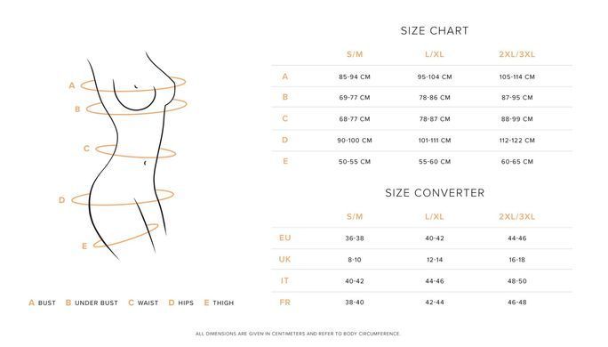 Боді Obsessive Dominna crotchless teddy S/M SX3561 фото