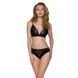 Трусики з широкою гумкою і мереживом Passion PS001 PANTIES M, black SO4160 фото 3