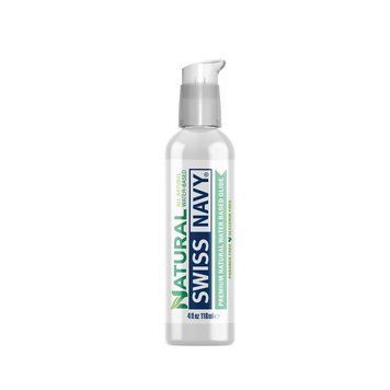Лубрикант на водній основі Swiss Navy NATURAL All Natural, 118 мл, для чутливої ​​шкіри SX0584 фото