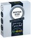 Набір презервативів Mister Size - pure feel - 47&ndash;49&ndash;53 (3 condoms), 3 розміри, товщина 0,05 мм SO8039 фото 1