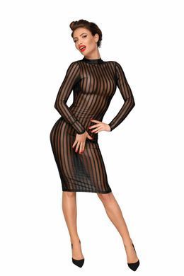 Сукня з мокрим ефектом Noir Handmade F182 Classic dress made of elastic tulle, S SX0047 фото