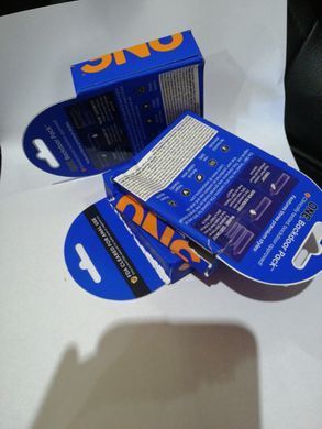 Презервативи ONE Backdoor 3 шт, картонна коробка (м'яте паковання!!!) SX0785-R фото