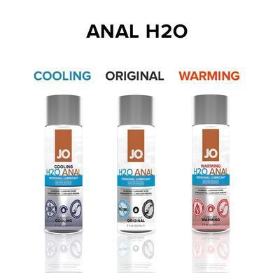 Анальна змазка JO ANAL H2O &mdash; COOLING (60 мл) охолоджувальна, на водній основі SO1458 фото