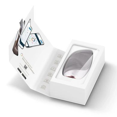 Електронна звукова термо щітка для обличчя GESKE Sonic Thermo Facial Brush 6в1 starlight HB0077 фото