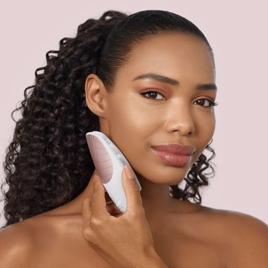 Електронна звукова термо щітка для обличчя GESKE Sonic Thermo Facial Brush 6в1 starlight HB0077 фото