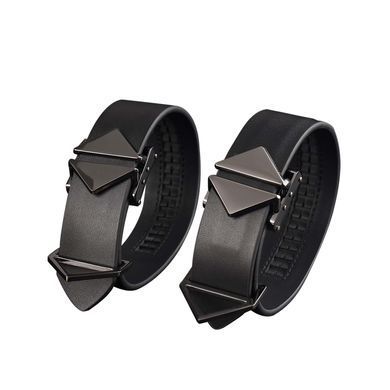 Набір для бондажу LOCKINK 8-Bondage-Straps Restraint Set, чорний 8 ременів з натуральної шкіри SX0835 фото