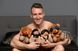 Плюшевий ведмедик HOODED Teddy Bear БДСМ у шкіряному капюшоні з повідцем, 23x16x12 см SO9815 фото 7