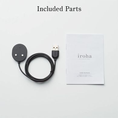 Мінівібратор IROHA MIDORI Nadeshiko, для пестощів і масажу, 5 режимів, перезаряджуваний SO8967 фото