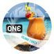 Ароматизований презерватив ONE FlavorWaves Island Punch, 1 шт, запах тропічного коктейлю SX0750 фото 1