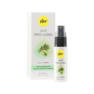 Спрей-пролонгатор pjur med Pro-long Spray 20 мл, з екстрактом дубової кори та пантенолом PJ10910 фото
