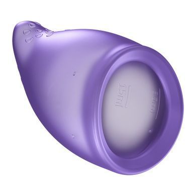 Менструальна чаша Fun Factory FUN CUP SIZE B Black Currant, багаторазова, діаметр 4,3 см, об&rsquo;єм 30 мл SX3675 фото
