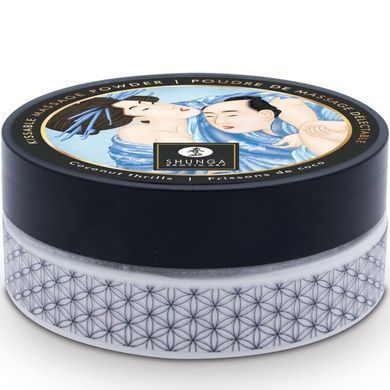 Вкусная пудра для оральных ласк Shunga Body Powder Coconut Thrills, 75 г, аромат кокоса SX0591 фото