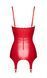 Корсет із підв'язками для панчіх Noir Handmade F368 Bombshell Fierce Corset-belt Red XS SX4093 фото 10