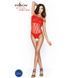 Бодістокінг Passion BS035 red, боді, імітація топа і трусиків PBS035R фото 2