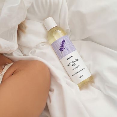 Розпродаж!!! Масажна олія Satisfyer Massage Oil Lavender 250 мл (термін 30.04.2027) SX2703-R фото