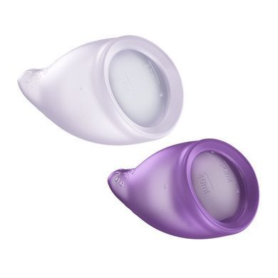Набір менструальних чаш Fun Factory FUN CUP EXPLORE KIT, 2 шт, Multicolored Violet, об&rsquo;єми 20 та 30 мл SX3680 фото