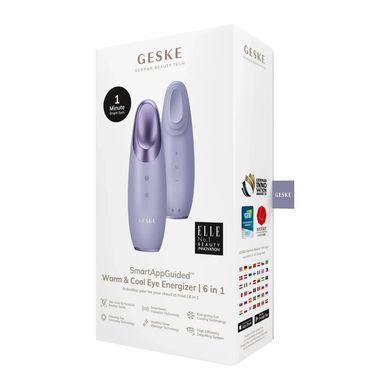 Енерджайзер для очей GESKE Warm&Cool Eye Energizer 6в1 purple HB0112 фото